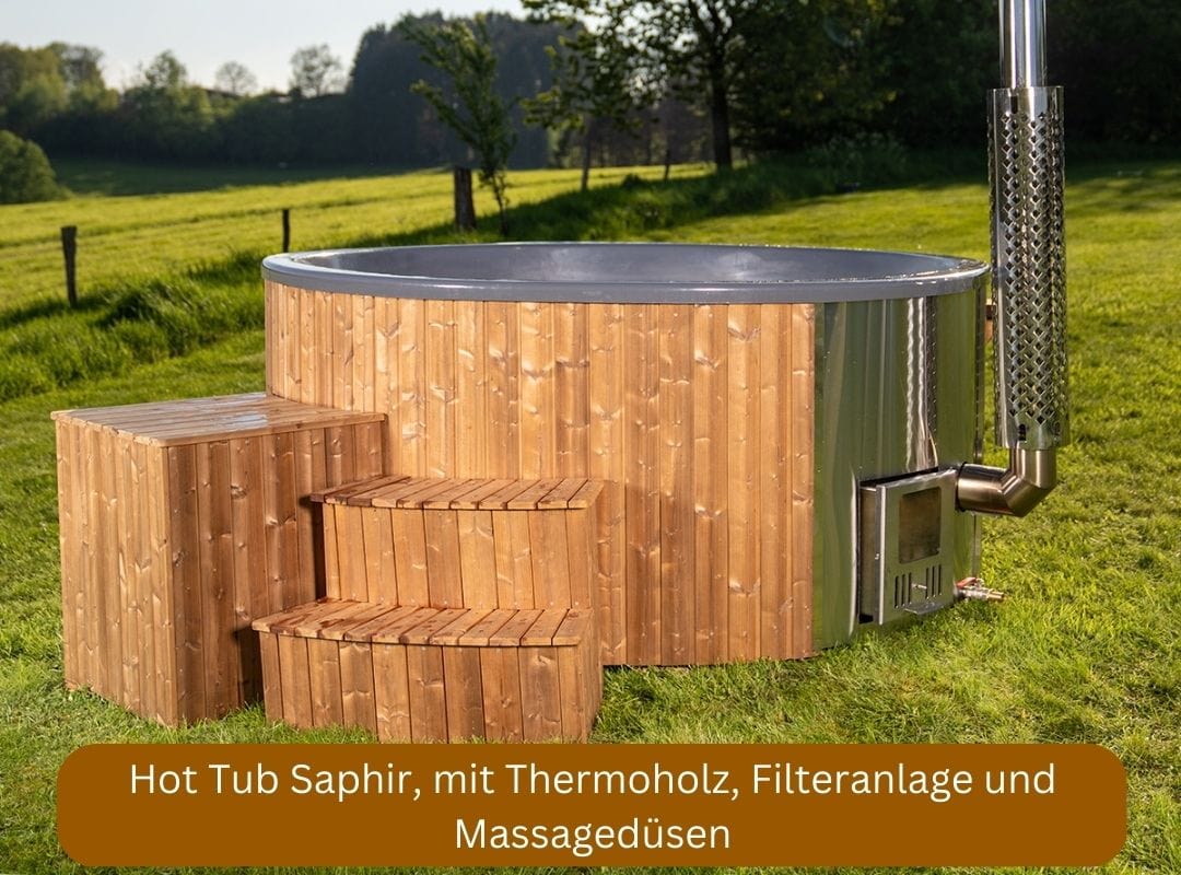 Holzklusive Hot Tub Saphir Spa Deluxe